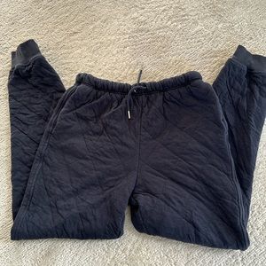 Old Navy Quilted Jogger Blue M Tall